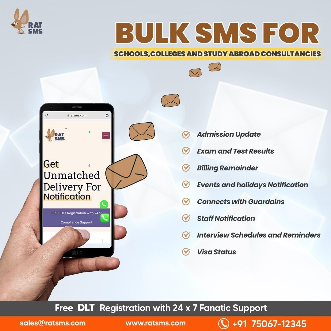 RAT SMS: The Smart Choice for Bulk SMS Chennai