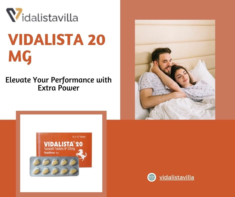 Vidalista 20 mg – Strong & Reliable Formula